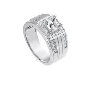 Snuw043 Vỏ Nhẫn Nam Đính Kim Cương 45tr704